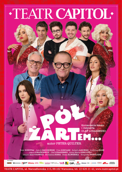 Plakat wydarzenia:  Pół żartem...  Teatr Capitol Warszawa - spektakl gościnny